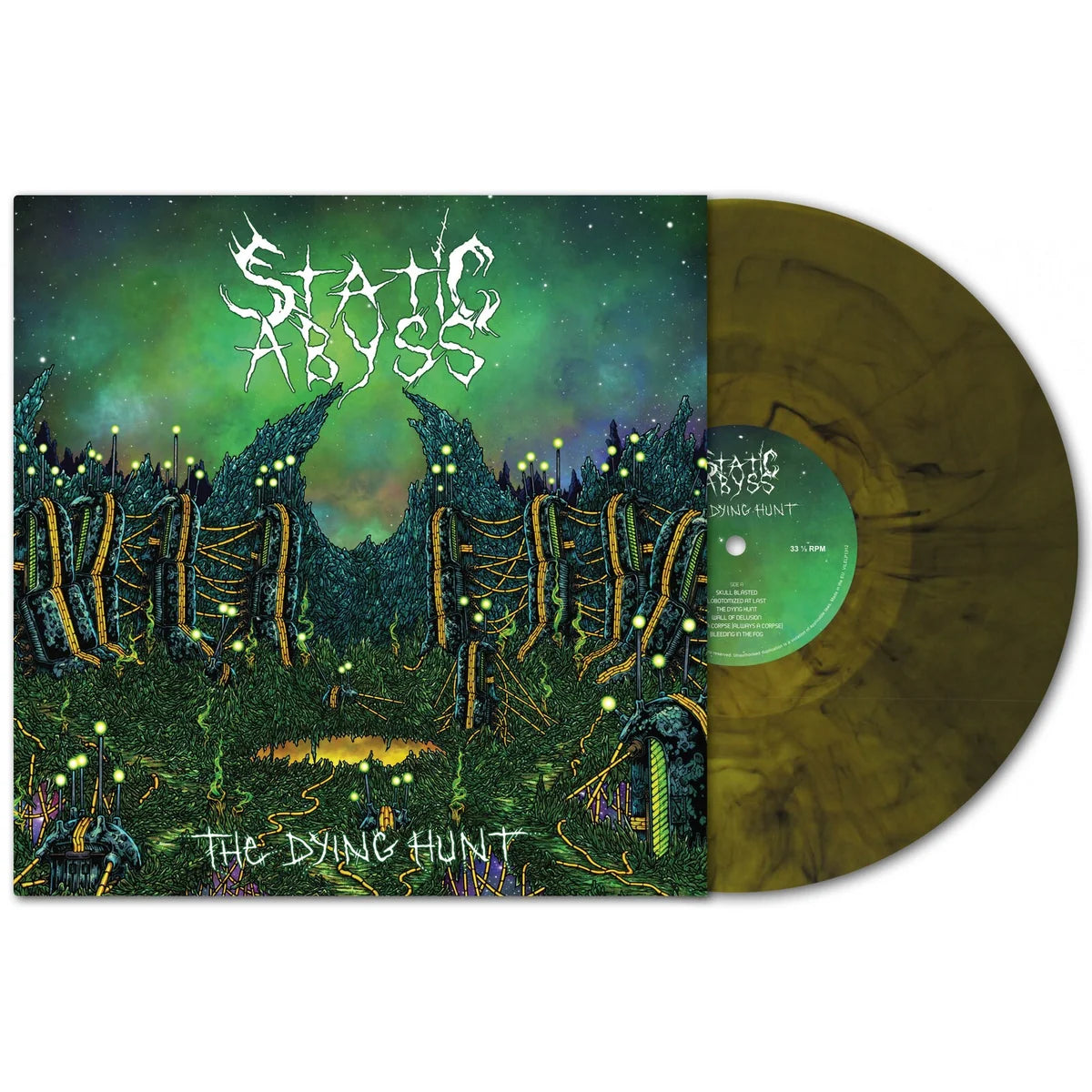 Static Abyss - The Dying Hunt [Yellow Marble Vinyl]