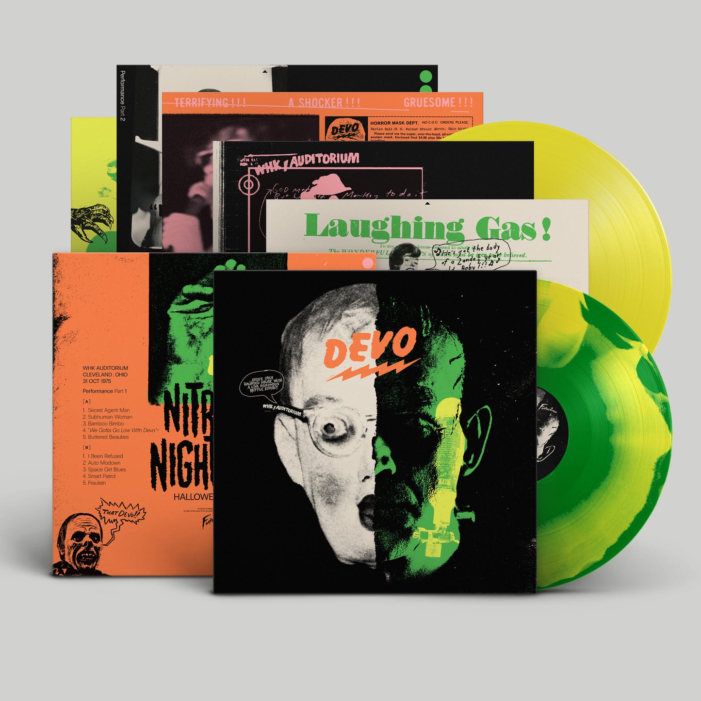 DEVO - Nitrous Nightmare Halloween Live ‘75 [Colour 2LP]