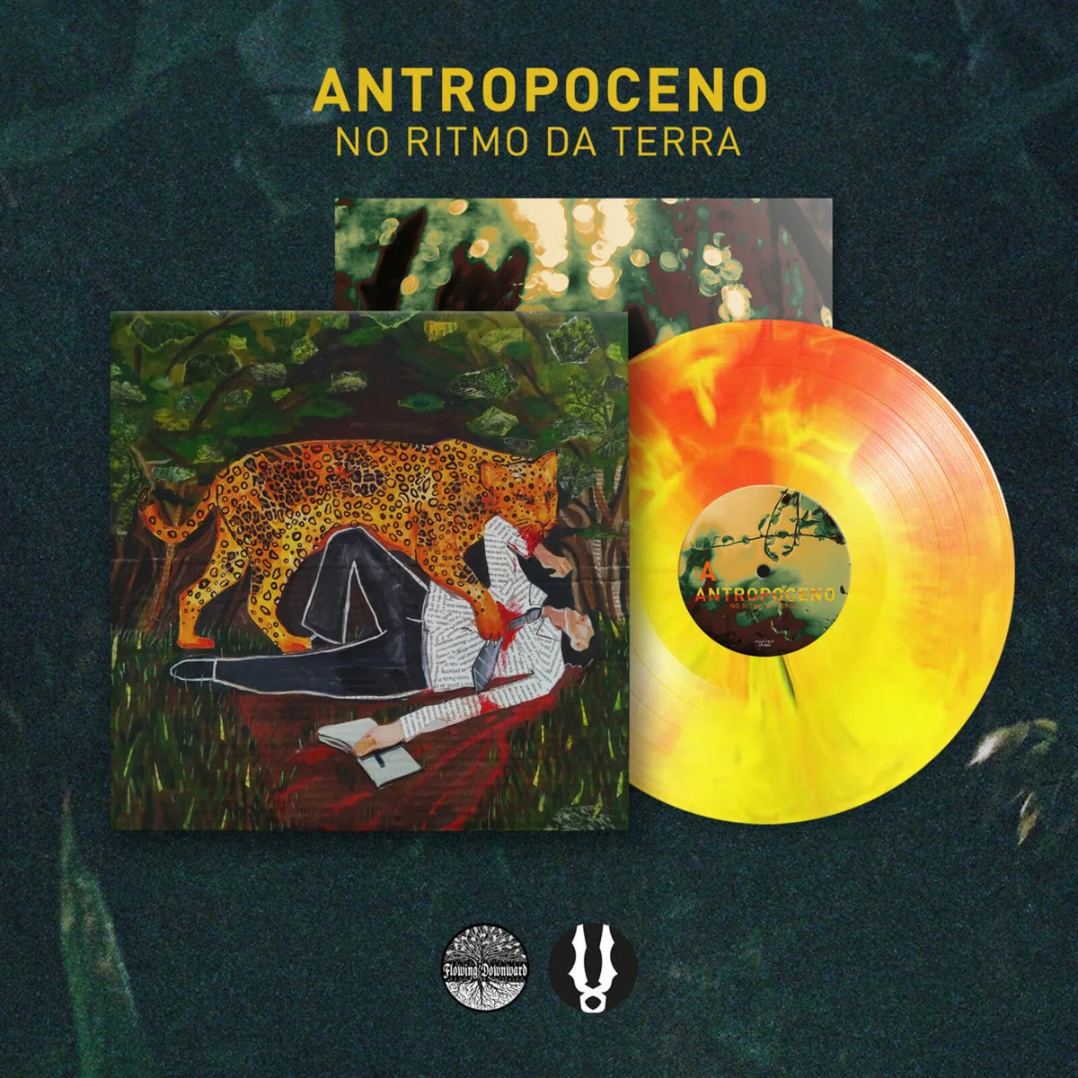 Antropoceno - No Ritmo Da Terra ['Jaguar Maul' Orange and Yellow Galaxy LP]