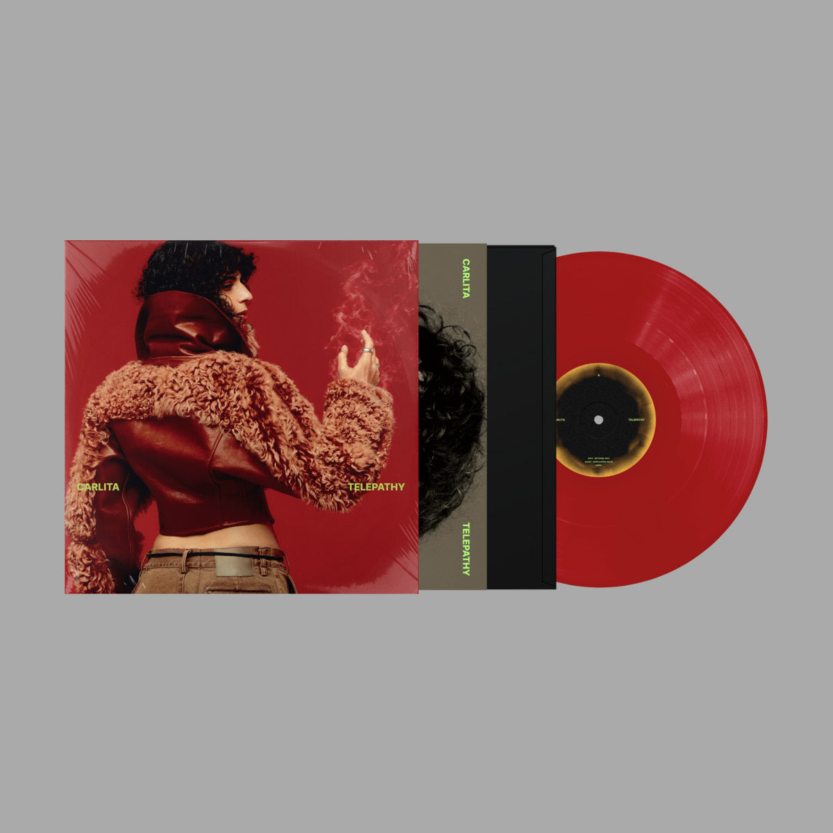Carlita - Telepathy [Tulip Red coloured vinyl]