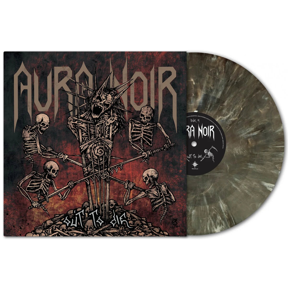 Aura Noir - Out To Die [Marble Vinyl LP]