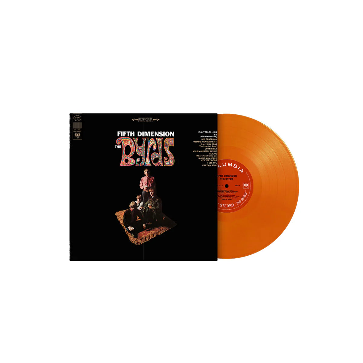 The Byrds - Fifth Dimension [Orange Coloured Vinyl]
