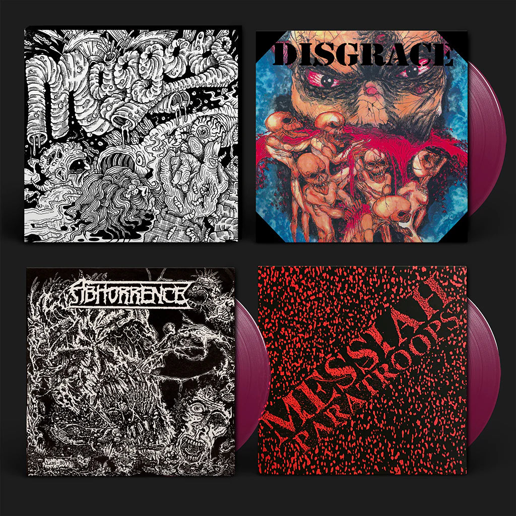 Abhorrence - Maggots: Original Artyfacts From the First Finnish Death Metal Era Part I [violet 3 x 7" vinyl]