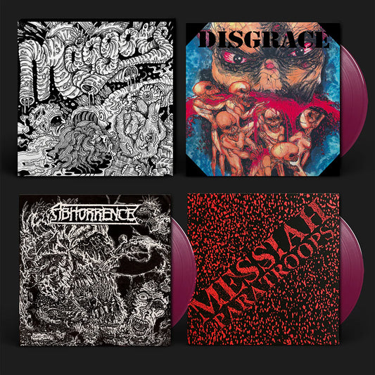 Abhorrence - Maggots: Original Artyfacts From the First Finnish Death Metal Era Part I [violet 3 x 7" vinyl]