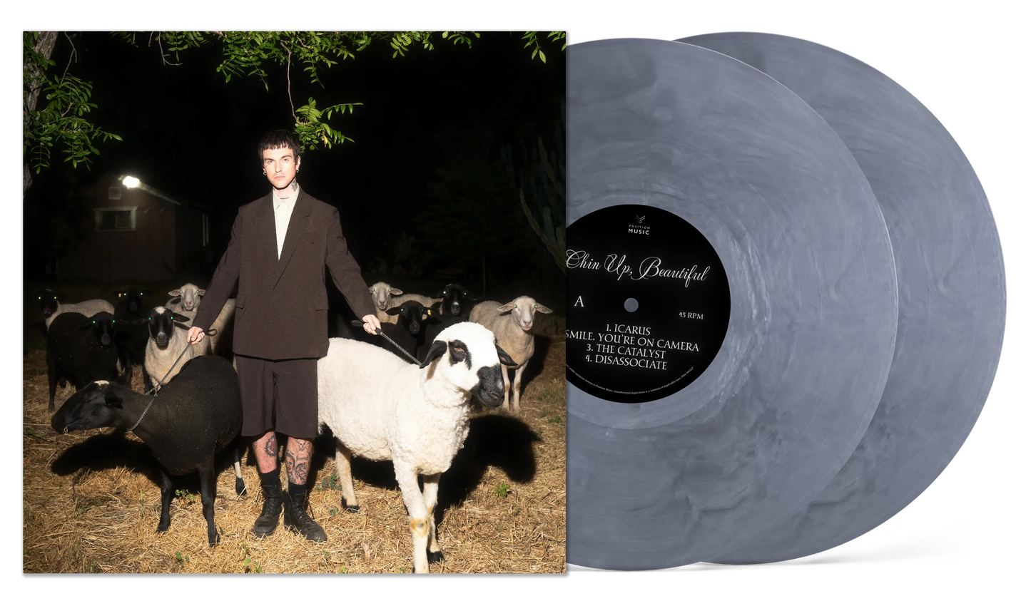 Jutes - Chin Up, Beautiful [Silver galaxy 2LP]