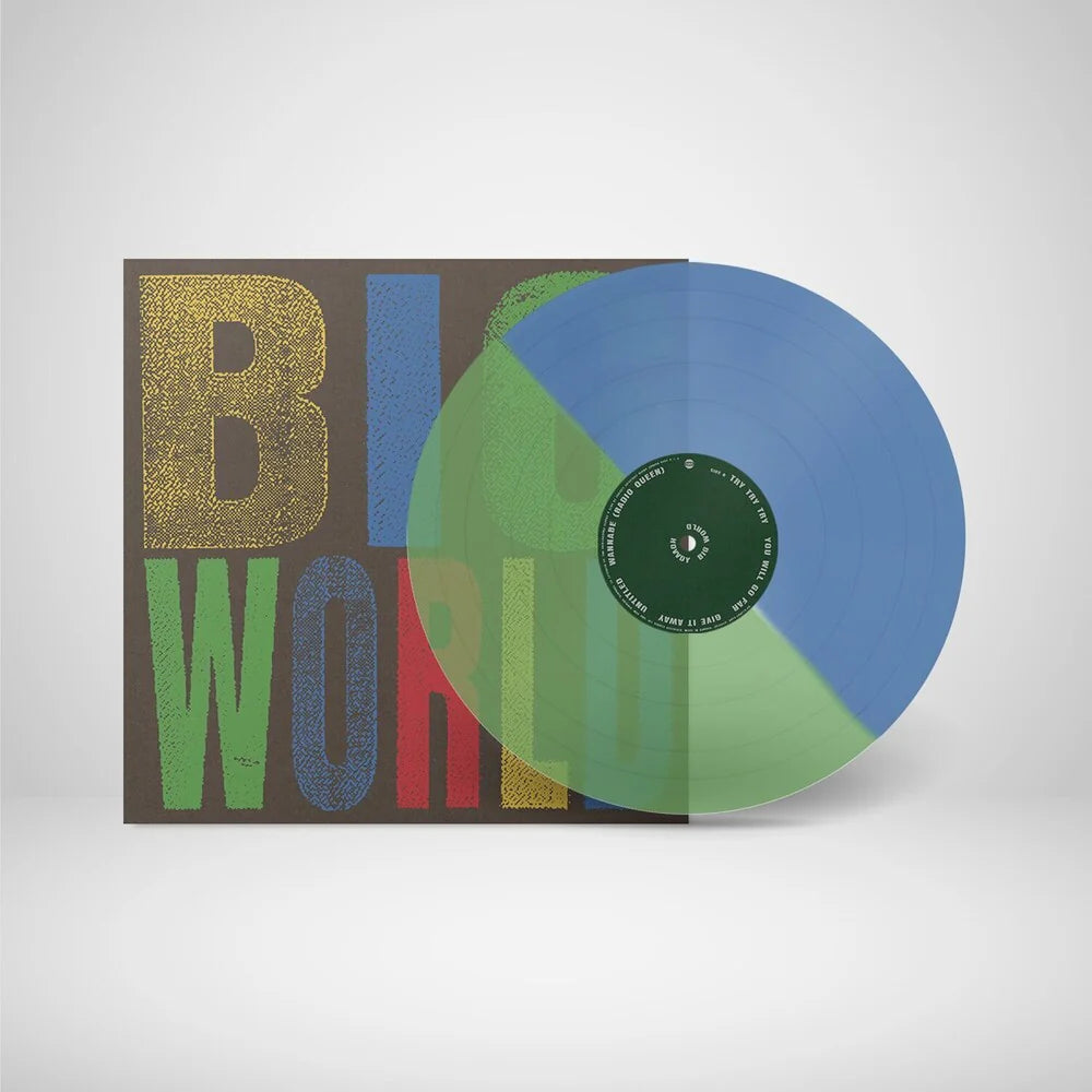 Hovvdy - Big World [Transparent blue/green split vinyl]