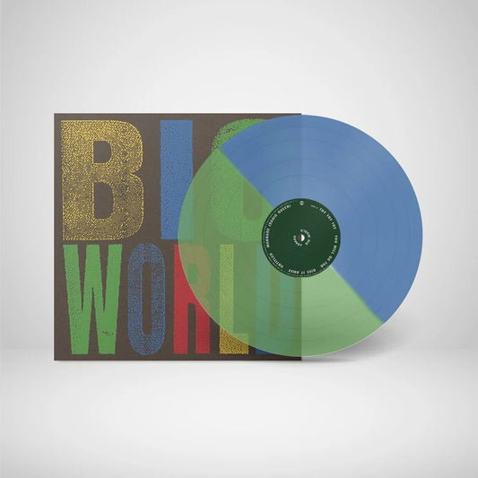 Hovvdy - Big World [Transparent blue/green split vinyl]