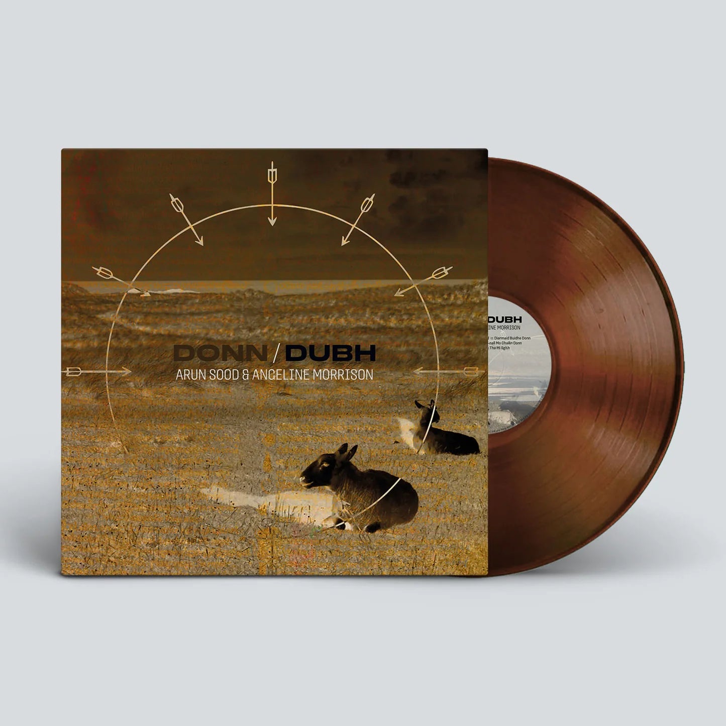 Arun Sood & Angeline Morrison - Donn/Dubh [Earth brown vinyl]