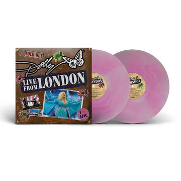 Dolly Parton - Dolly Live From London [UK Colour Variant Exclusive - Cotton Candy coloured vinyl 2LP]