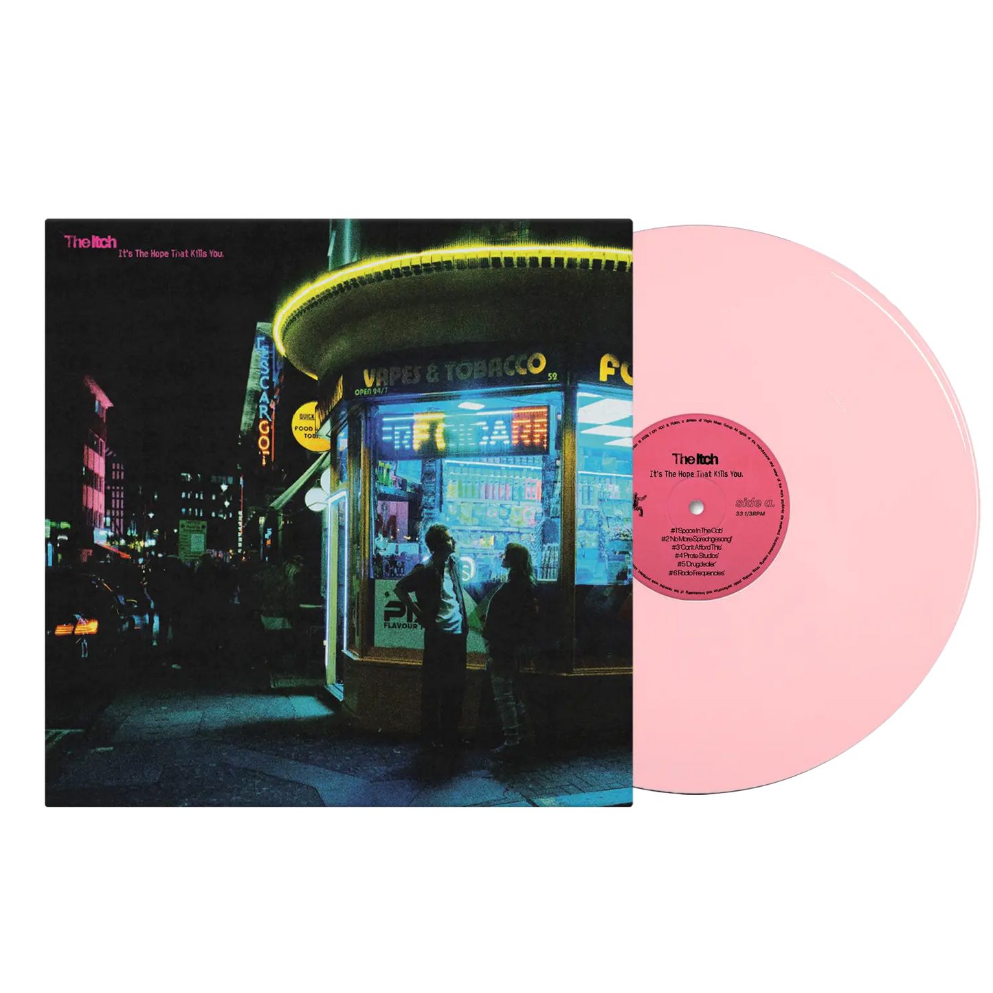 The Itch - It's The Hope That Kills You [Pink coloured vinyl]