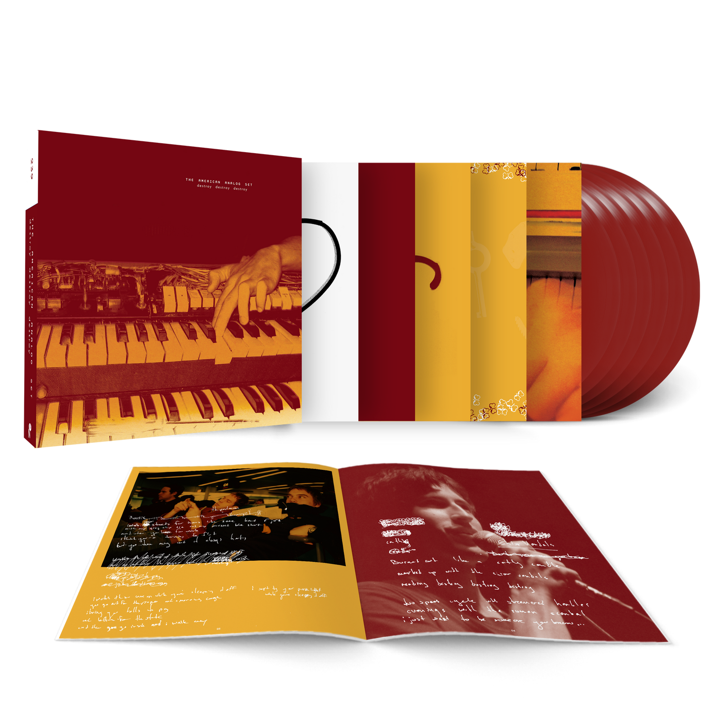 The American Analog Set - Destroy Destroy Destroy [Apple Red Vinyl Boxset]
