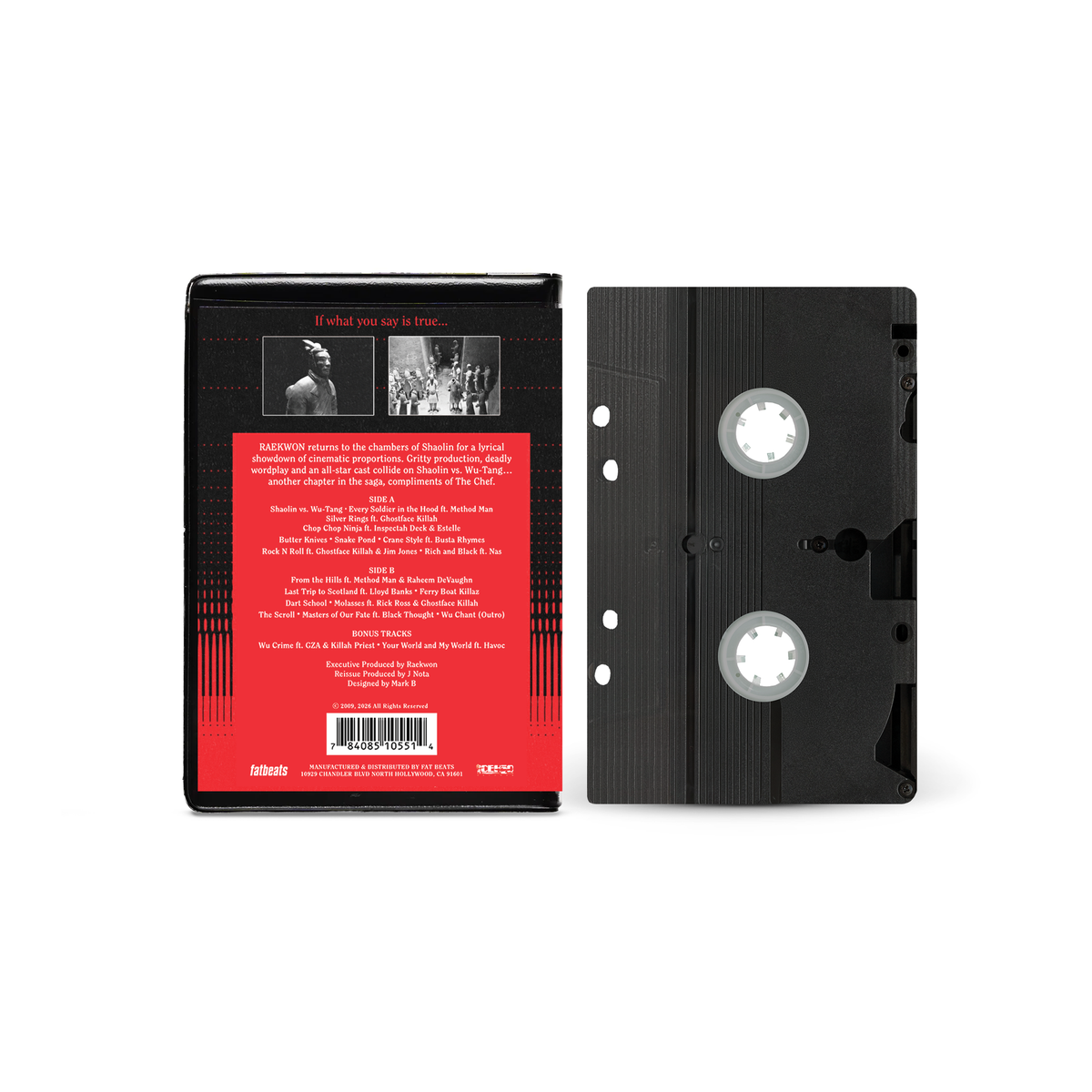 Raekwon - Shaolin vs. Wu-Tang [15th Anniversary] [Cassette]