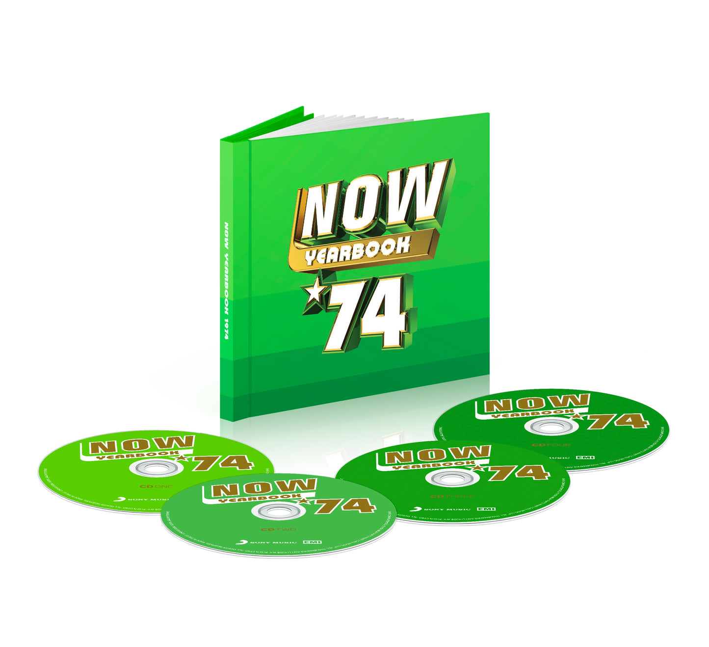 Various Artists - NOW YEARBOOK 1974 [Deluxe 4CD]