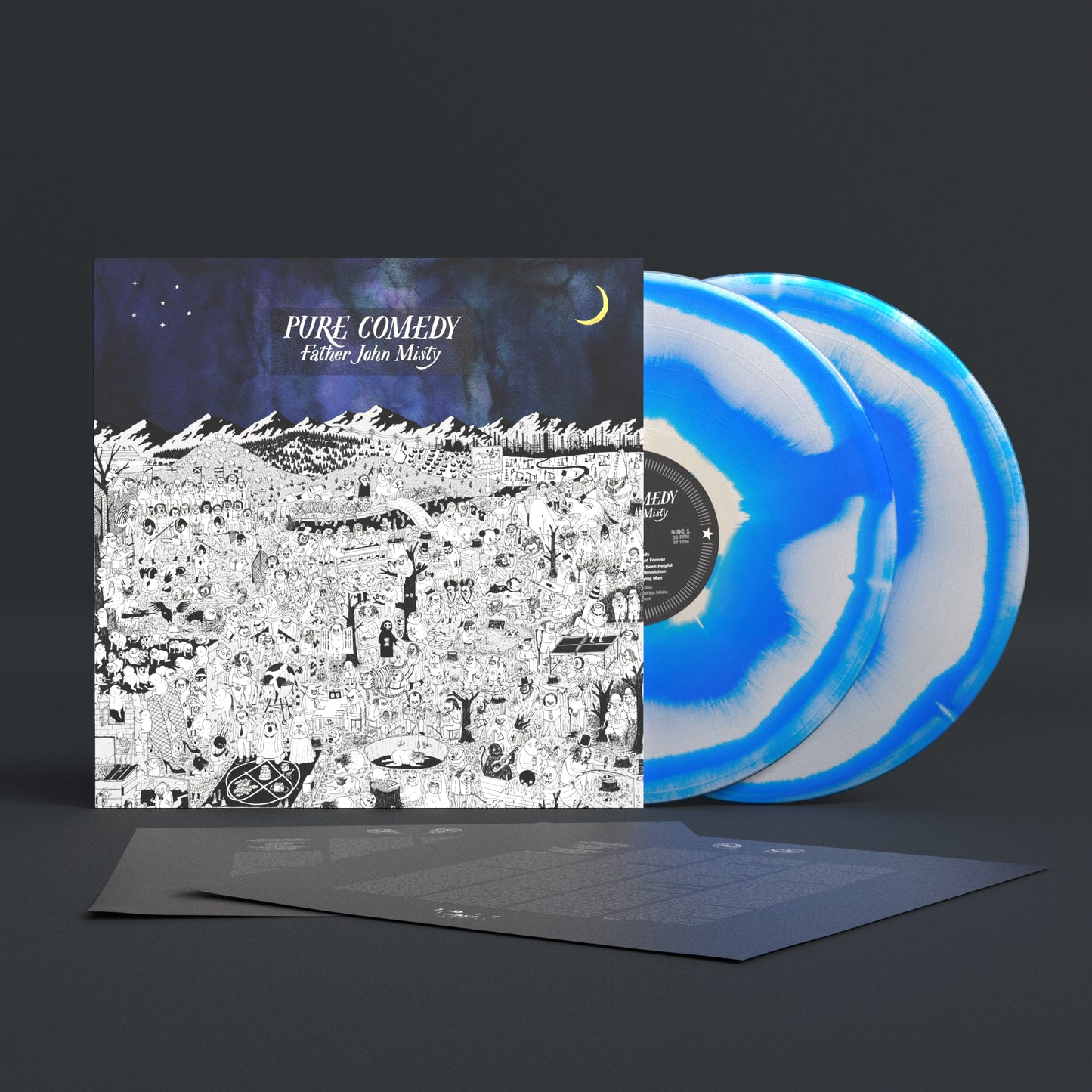 Father John Misty - Pure Comedy [Blue & White Corona 2LP]