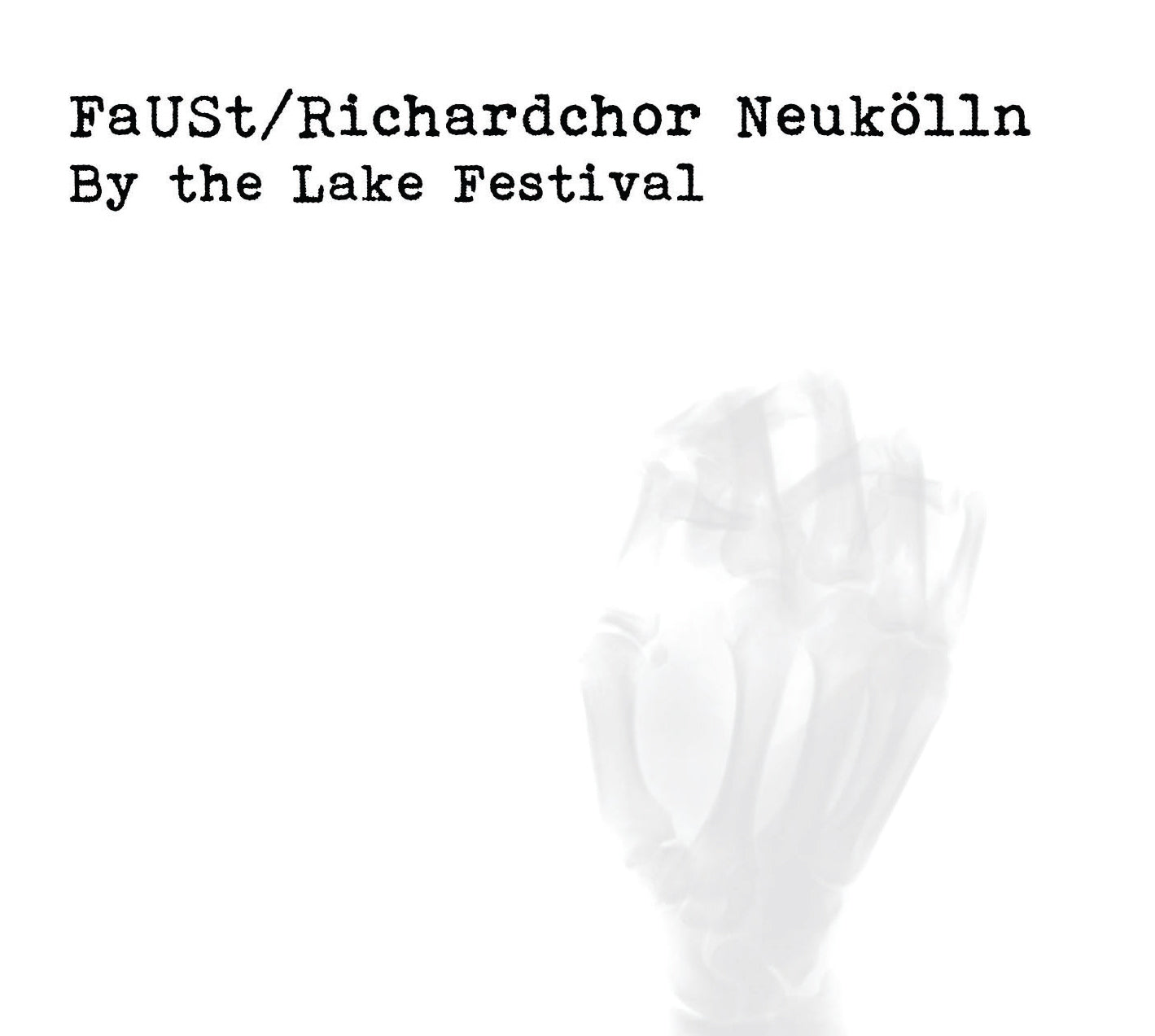 Faust (With Richardchor Neukolln) - By The Lake Festival 2018 [CD]