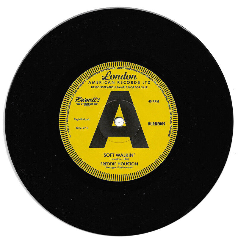 Freddie Houston / The Drifters - Soft Walkin' / Drip Drop