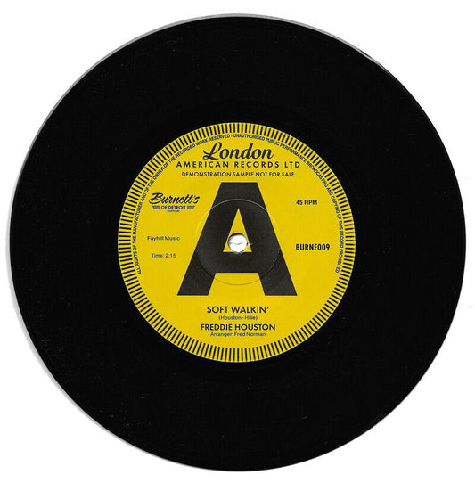 Freddie Houston / The Drifters - Soft Walkin' / Drip Drop