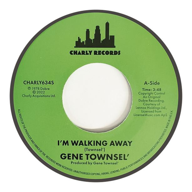 GENE TOWNSEL - I’M WALKING AWAY / THERE’S NO USE HIDING [7" Vinyl]