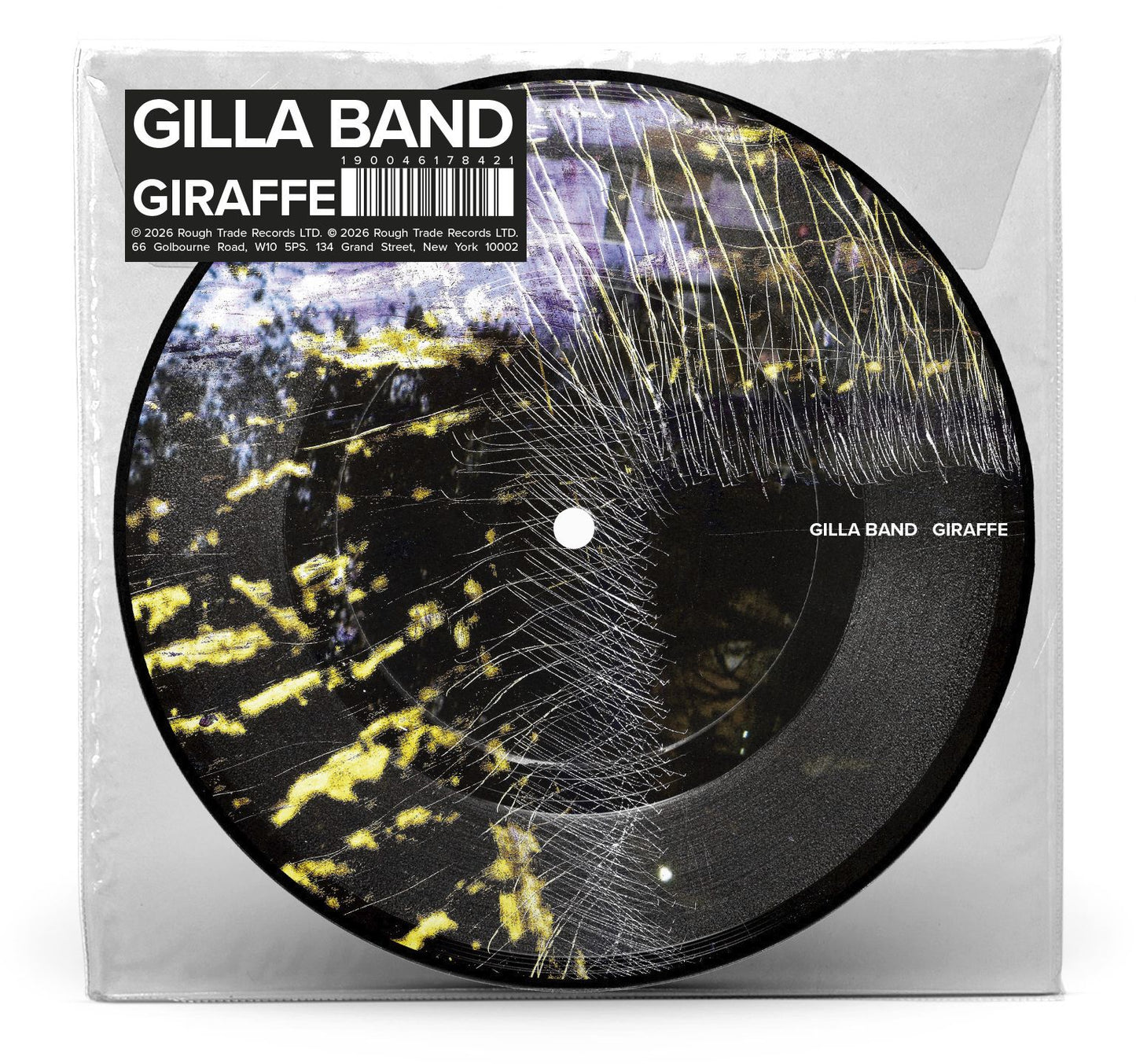 Gilla Band - Giraffe [7" Single] (One sided Picture Disc)