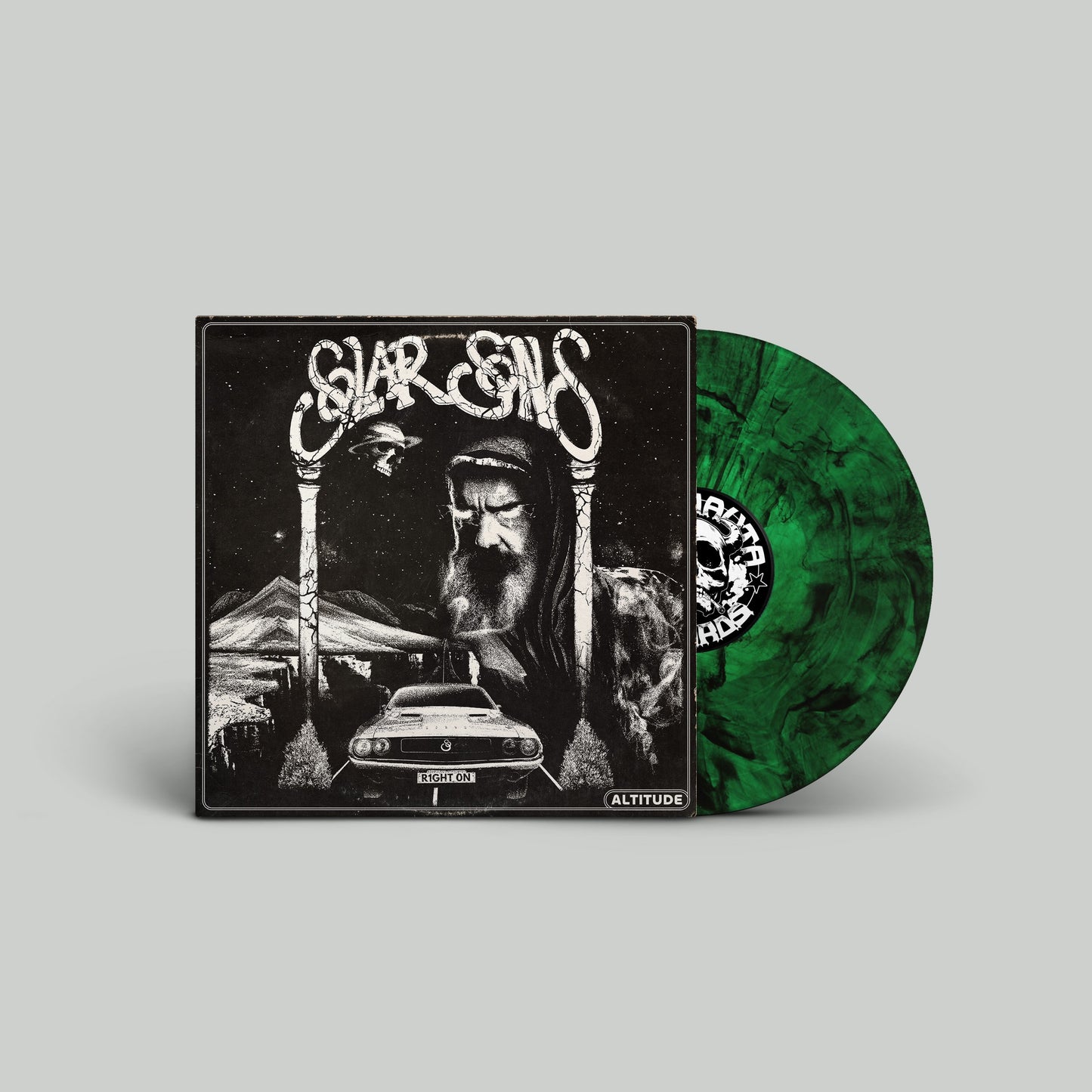 SOLAR SONS - Altitude [Clear Green Marble Vinyl]