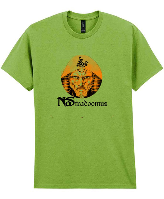 MFDOOM/NAS - NASTRADOOMUS T-shirt [Lime]