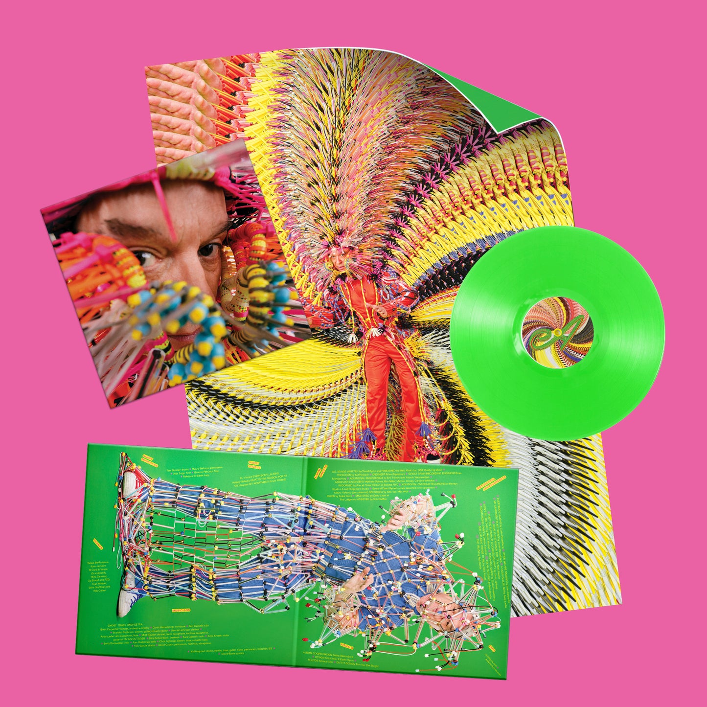 David Byrne - Who Is The Sky? [Apple Green Vinyl + folded poster]