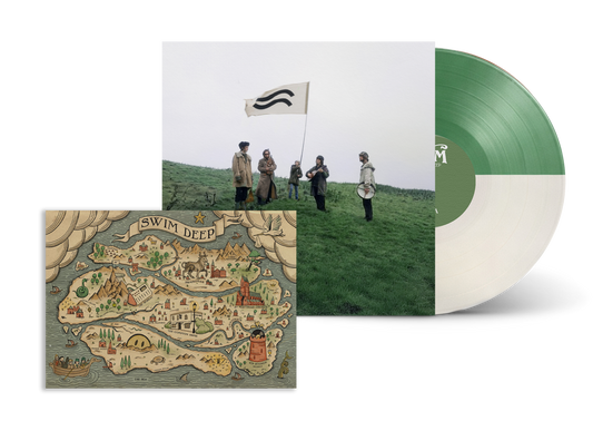 Swim Deep - Hum [half green + half white coloured vinyl]