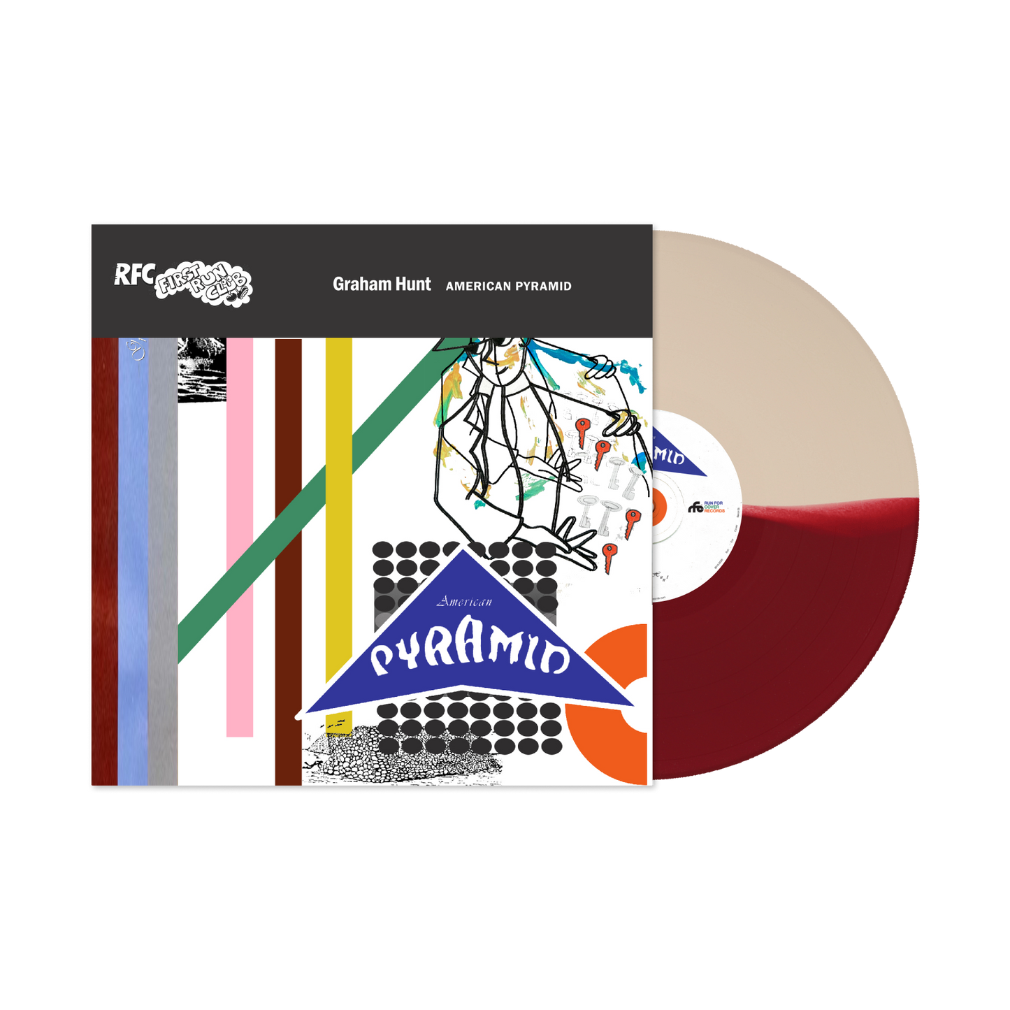 Graham Hunt	- American Pyramid [Red & White Vinyl]