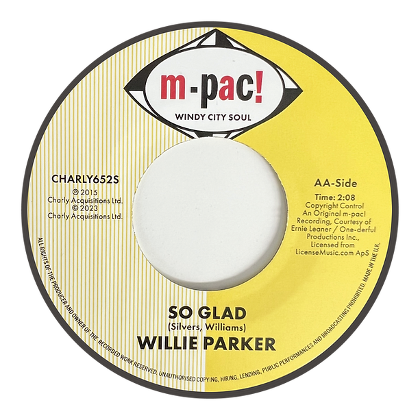 HAROLD BURRAGE / WILLIE PARKER - MOUNTAIN OF SOUL / SO GLAD [7" Vinyl]