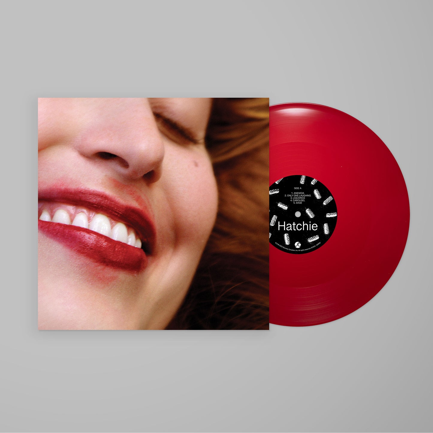 Hatchie - Liquorice [Lipstick Red Vinyl]