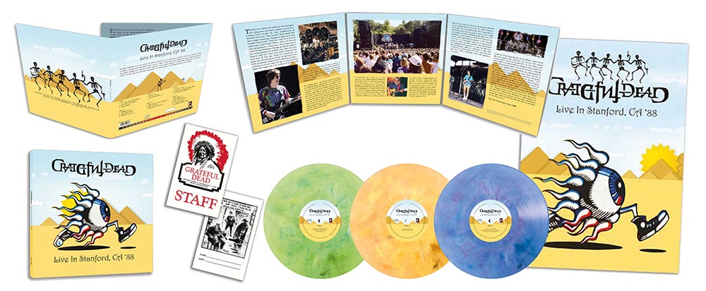 GRATEFUL DEAD - LIVE IN STANFORD, CA '88 - 180 GRAM ECO MIXED [3LP SET]