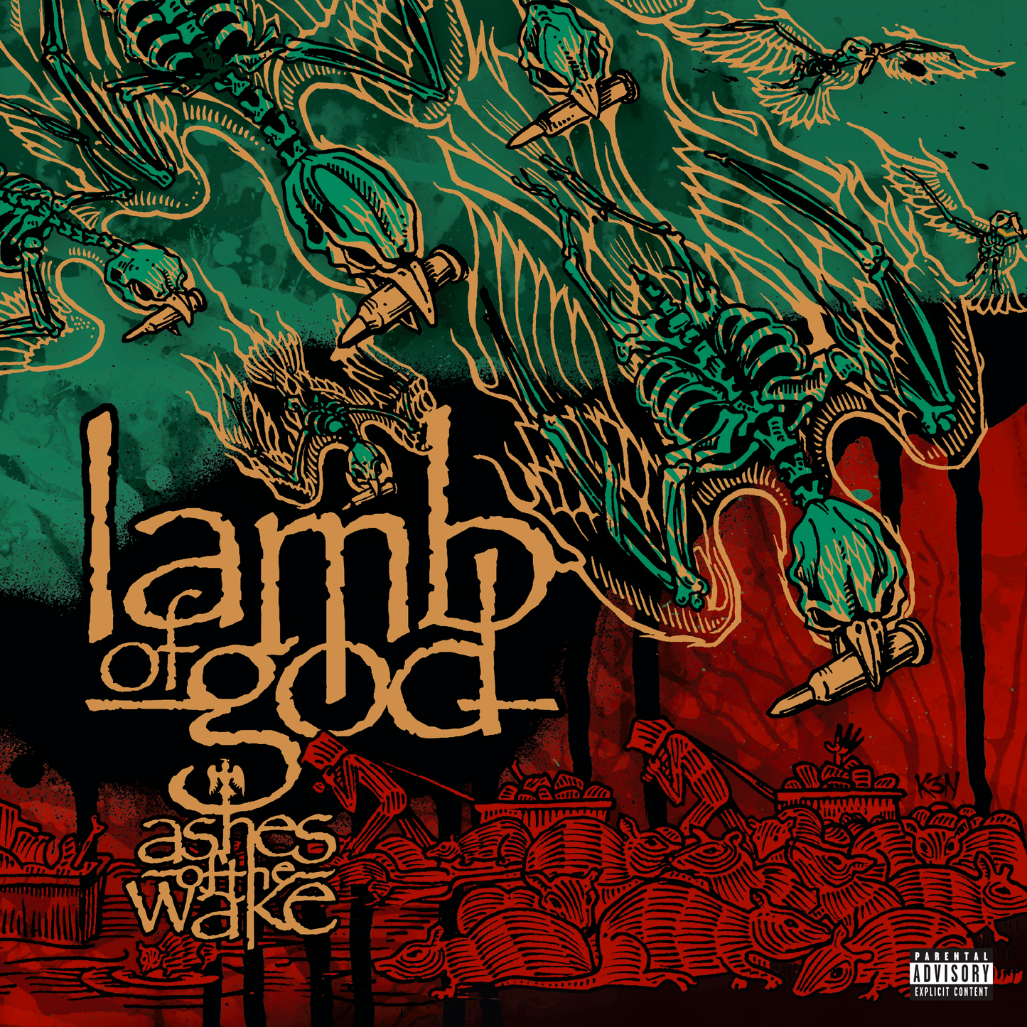 Lamb of God - Ashes Of The Wake: 20th Anniversary [Black 2LP Vinyl]