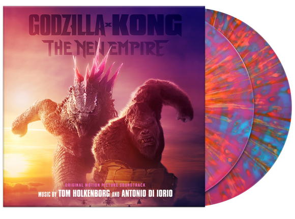 Godzilla X Kong: The New Empire (1LP Red and Blue splatter)