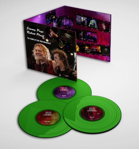 Jimmy Page & Robert Plant - The Complete Rio 1996 Broadcast [Triple GREEN Vinyl]