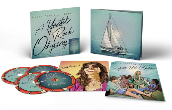 Various Artists - Katie Puckrik Presents: ‘A Yacht Rock Odyssey’ [signed deluxe packaging 4CD]