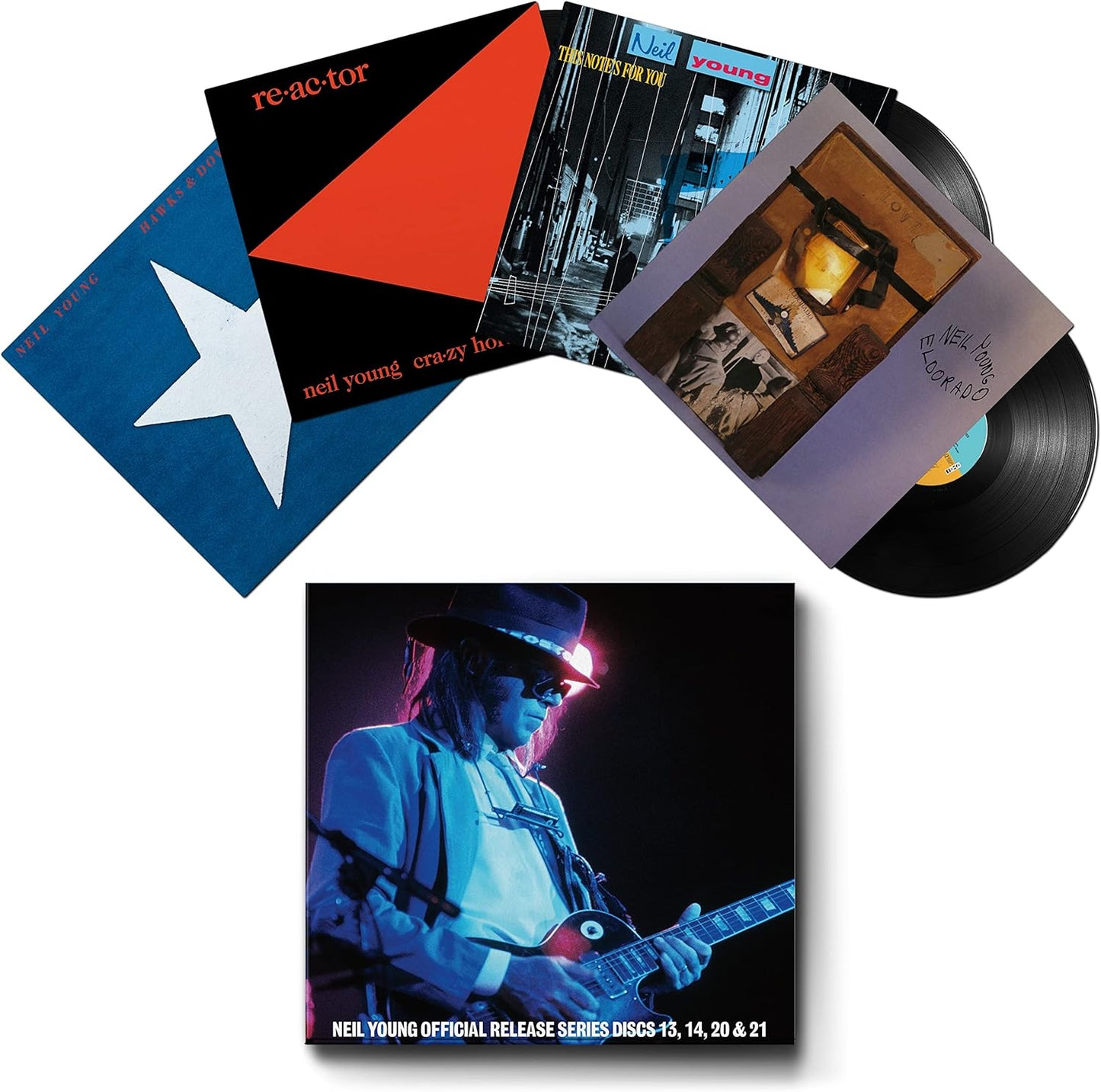 Neil Young - Official Release Series Discs 13, 14, 20 & 21 [SUPER DE LUXE VINYL BOXSET]