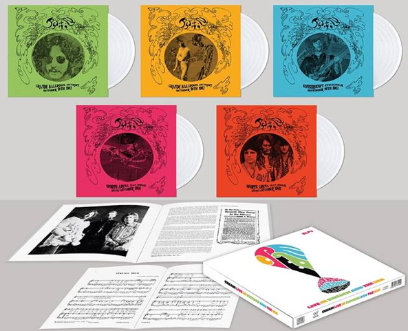 CREAM - LIVE IN SWEDEN AND THE USA [LIMITED 180 GRAM WHITE VINYL 5LP BOXSET]