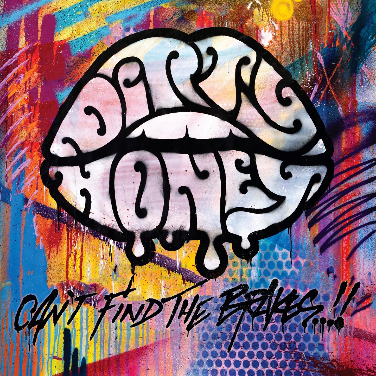 Dirty Honey - Can't Find The Brakes [Clear Vinyl]