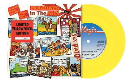 Sex Pistols - Holidays In The Sun (7" Yellow Vinyl)