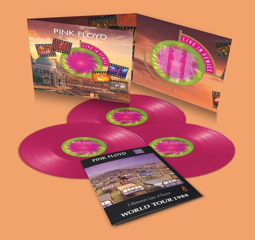 Pink Floyd - Live in Venice 1989 - The Complete PBS Broadcast [TRIPLE pink Vinyl]