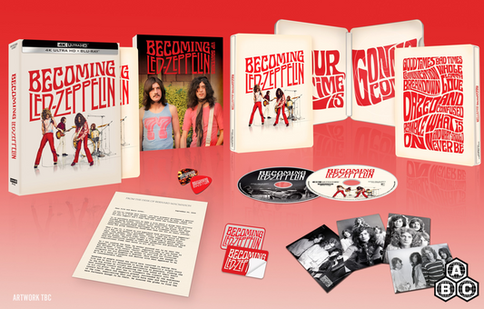 Becoming Led Zeppelin Steelbook (4K Ultra HD)