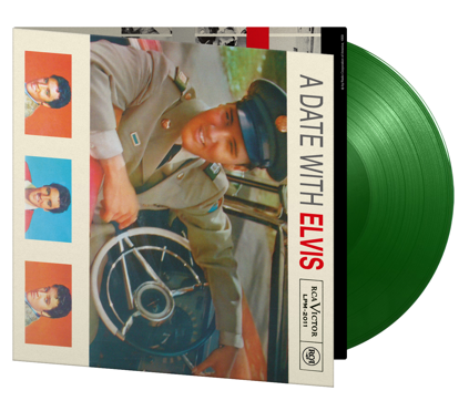 Elvis Presley - A Date With Elvis (1LP Light Green Coloured)