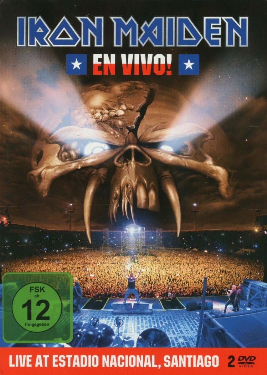 IRON MAIDEN - EN VIVO! - LIVE AT ESTADIO NACIONAL, SANTIAGO [2DVD STEELBOOK EDITION]