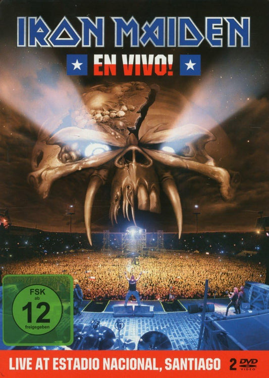 IRON MAIDEN - EN VIVO! - LIVE AT ESTADIO NACIONAL, SANTIAGO [2DVD STEELBOOK EDITION]