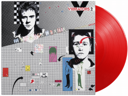 THE VIBRATORS - V2 (COLOURED VINYL)