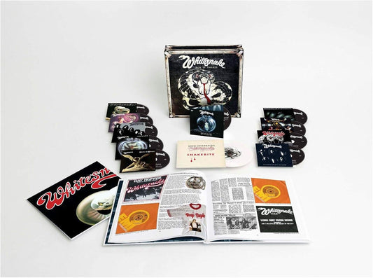 WHITESNAKE - BOX 'O' SNAKES - THE SUNBURST YEARS 1978 - 1982 [9CD + DVD + 7" BOXSET]