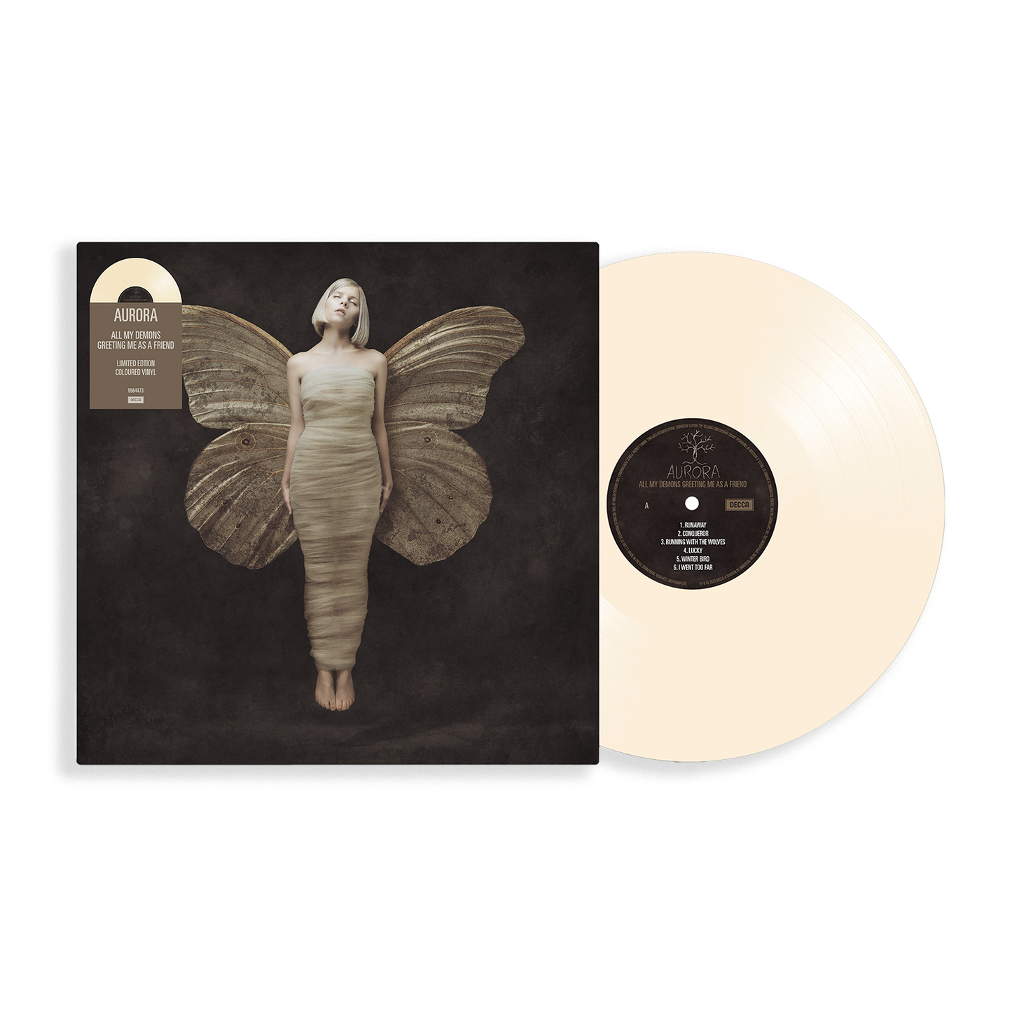 AURORA – ALL MY DEMONS GREETING ME AS A FRIEND [White Marble LP]