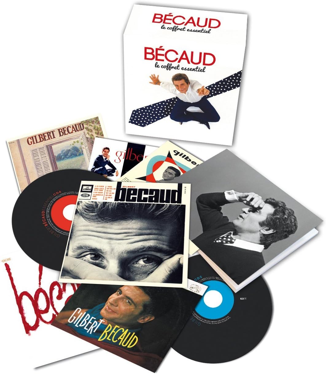GILBERT BECAUD - LE COFFRET ESSENTIEL [12CD+BOOK BOXSET]