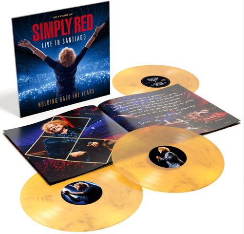 Simply Red - Holding Back The Years: Live In Santiago (3LP Coloured)