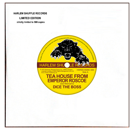 Dice The Boss - TEA HOUSE FROM EMPEROR ROSCOE / BRIXTON CAT [7" Vinyl]